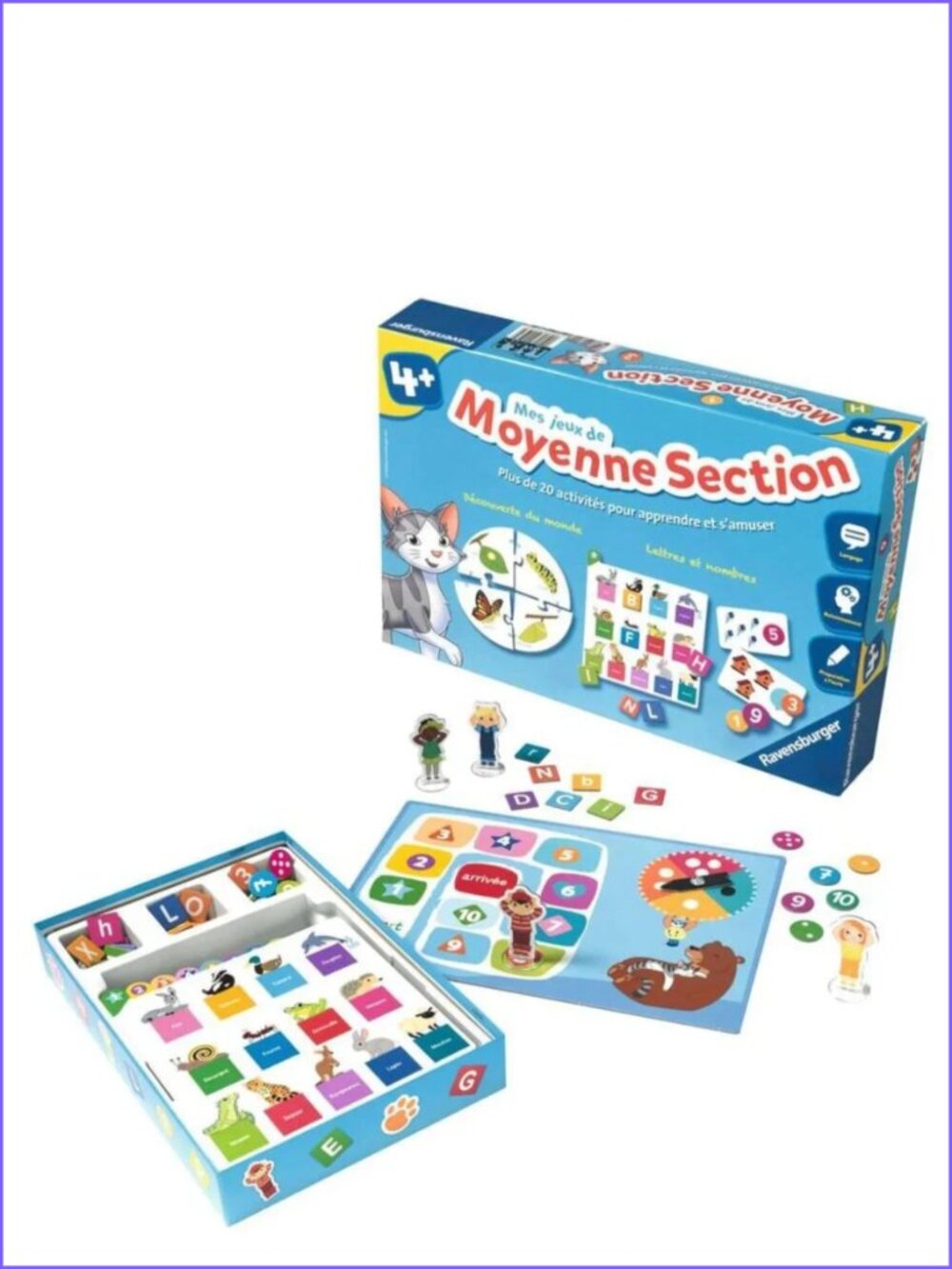Ravensburger Mes jeux de moyenne section (My Middle Section Games) New In Box